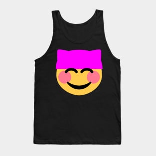 pink pussy hat emoji Tank Top